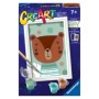 CreArt pictura pe numere pentru copii ursulet dragut